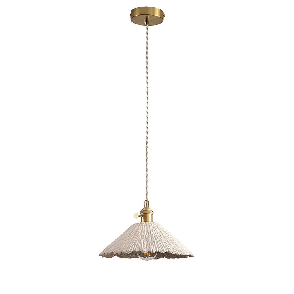 Microcement Pendant Lamp | Gray Cement Finish, Adjustable Height & Ideal for Modern Indoor Spaces
