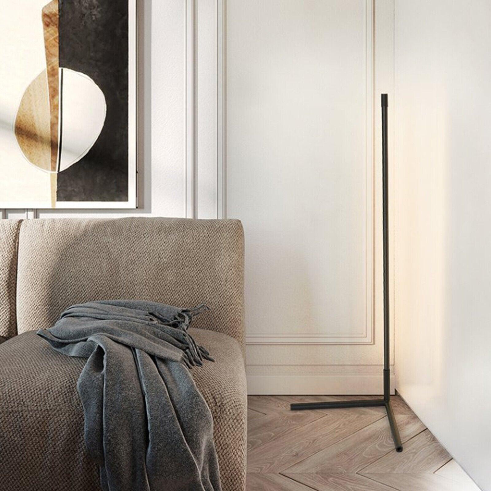 Minimalist LED Floor Lamp | Slim Profile, Remote Control & Ideal for Indoor Spaces