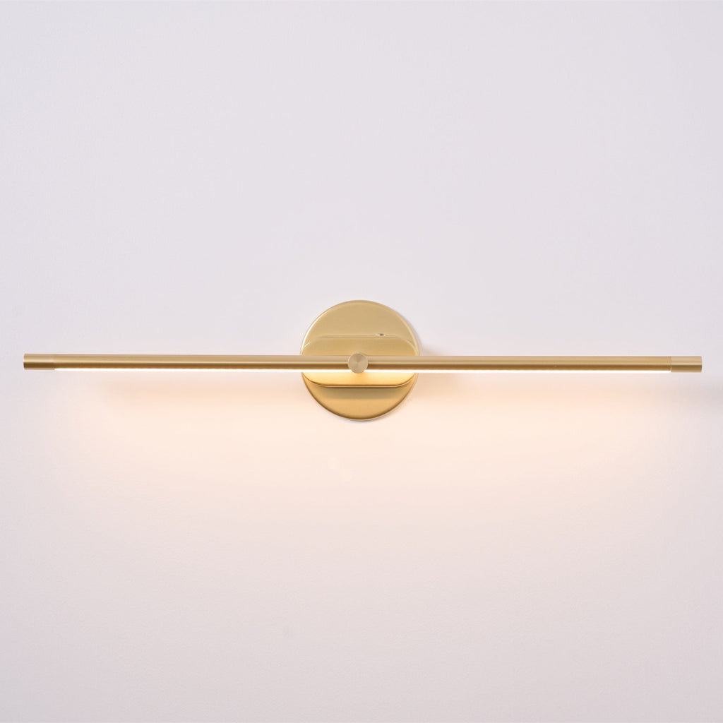 Minimalist Linear Rechargeable Wall Lamp | Touch Sensor, USB Charging & Ideal for Bathrooms and Vanity Mirrors