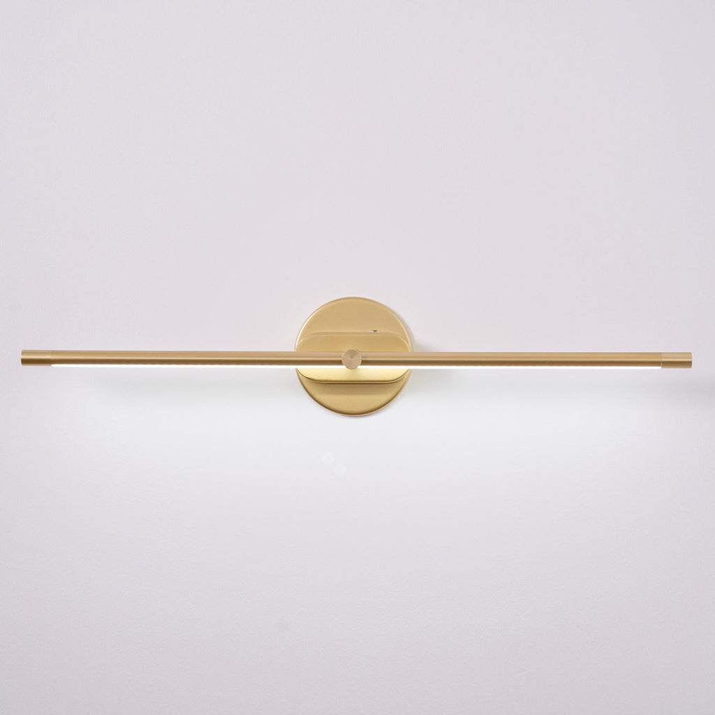 Minimalist Linear Rechargeable Wall Lamp | Touch Sensor, USB Charging & Ideal for Bathrooms and Vanity Mirrors