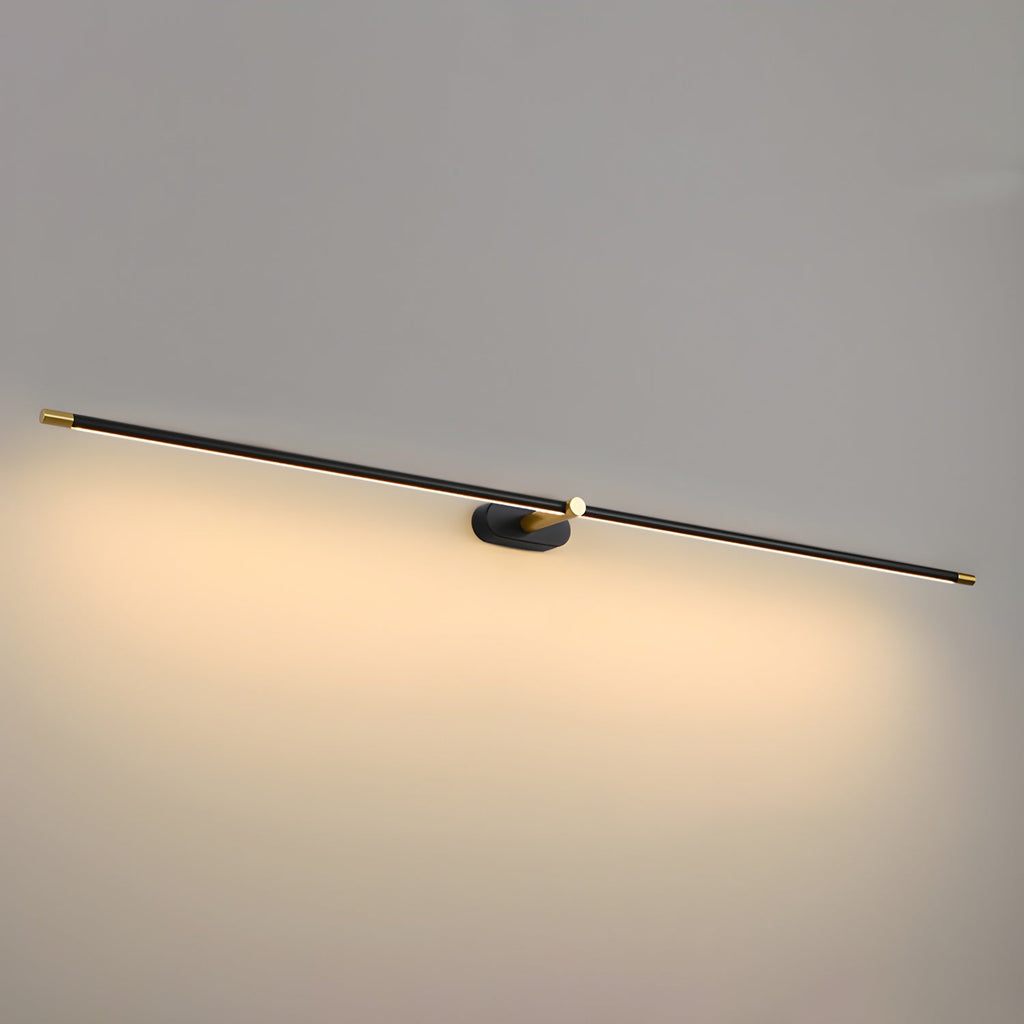 Minimalist Linear Rechargeable Wall Lamp | Touch Sensor, USB Charging & Ideal for Bathrooms and Vanity Mirrors