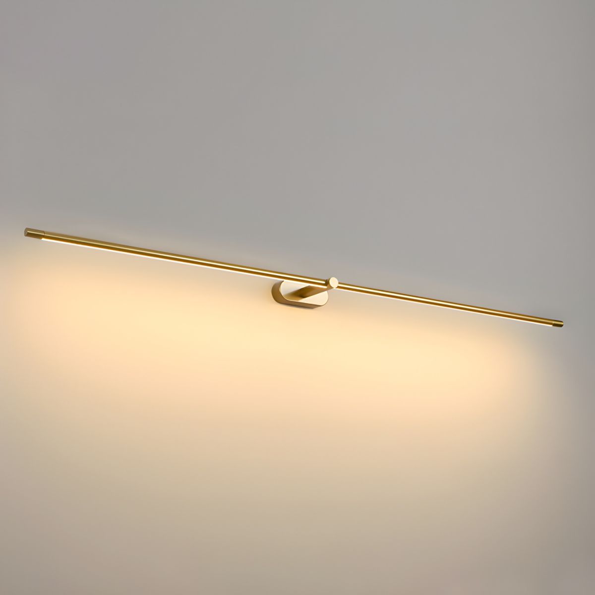 Minimalist Linear Rechargeable Wall Lamp | Touch Sensor, USB Charging & Ideal for Bathrooms and Vanity Mirrors