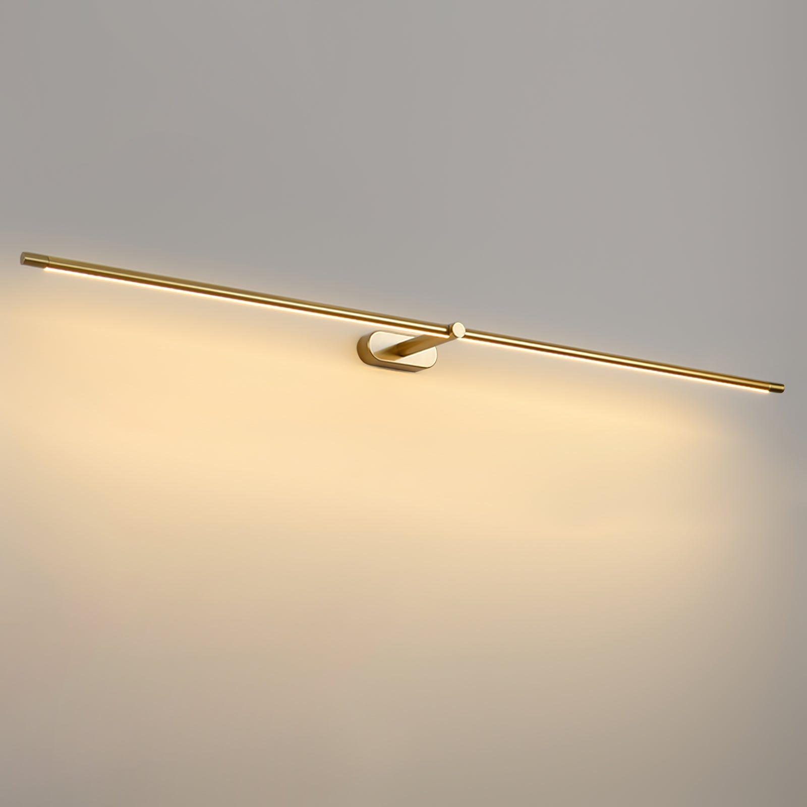 Minimalist Linear Rechargeable Wall Lamp | Touch Sensor, USB Charging & Ideal for Bathrooms and Vanity Mirrors