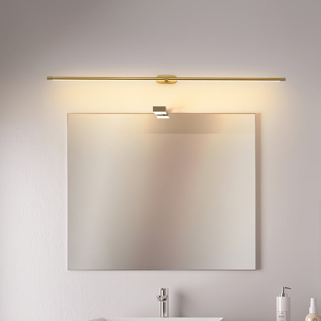 Minimalist Linear Rechargeable Wall Lamp | Touch Sensor, USB Charging & Ideal for Bathrooms and Vanity Mirrors