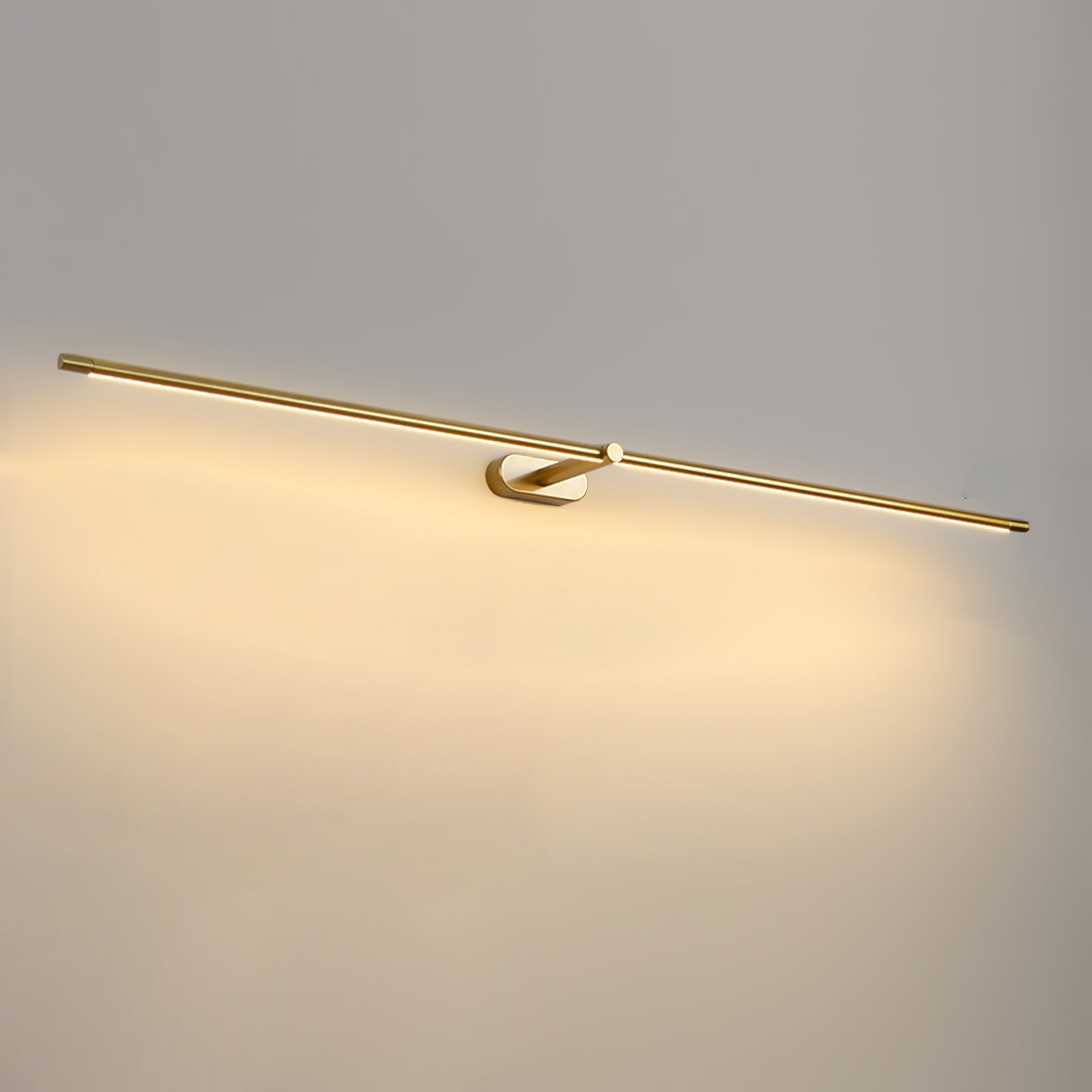 Minimalist Linear Rechargeable Wall Lamp | Touch Sensor, USB Charging & Ideal for Bathrooms and Vanity Mirrors