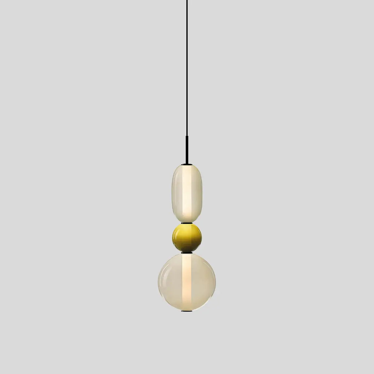 Candied Glass Pendant Light | Colorful Hand-Blown Shades & Soft Ambient Glow for Bedrooms, Kitchens, and Creative Interiors