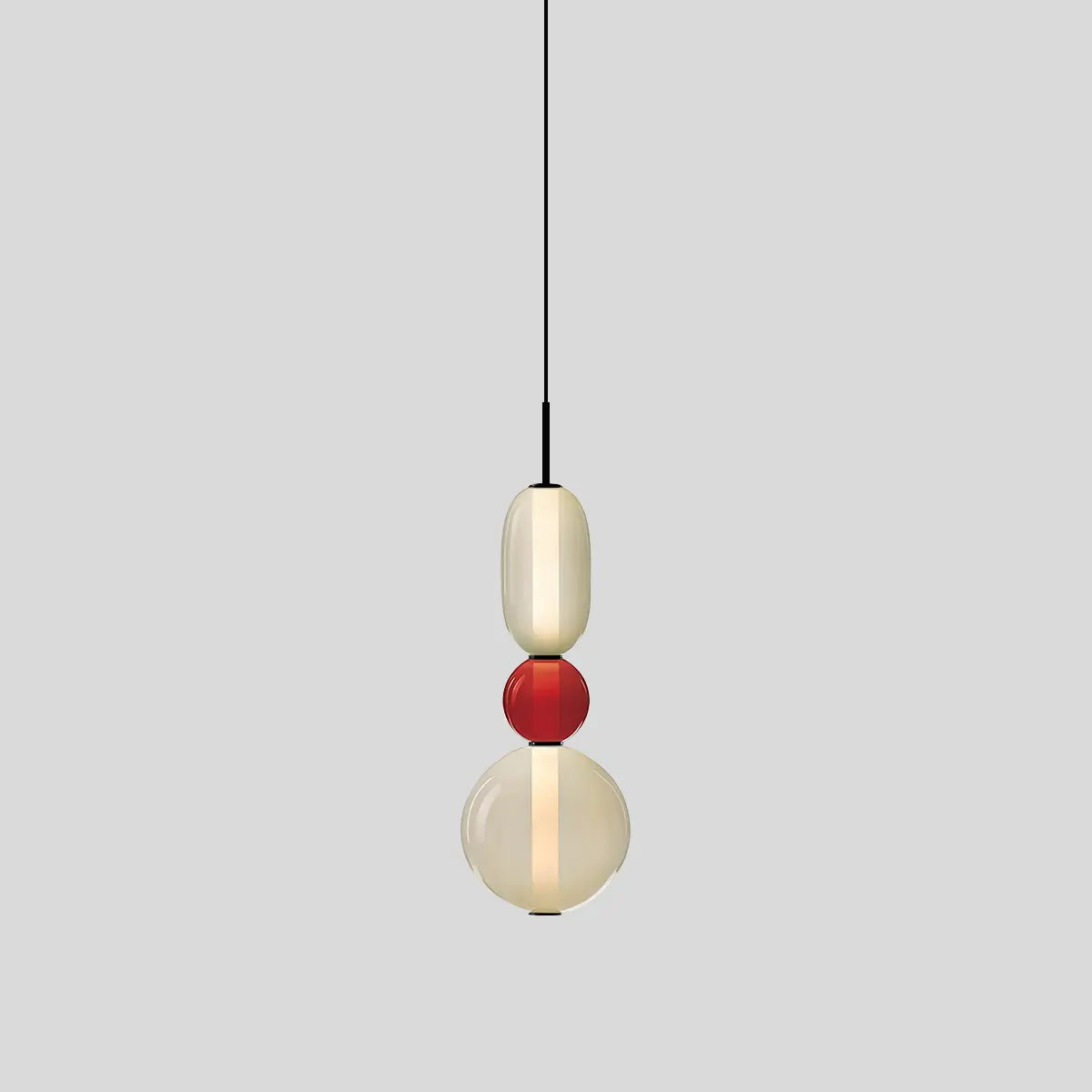 Candied Glass Pendant Light | Colorful Hand-Blown Shades & Soft Ambient Glow for Bedrooms, Kitchens, and Creative Interiors