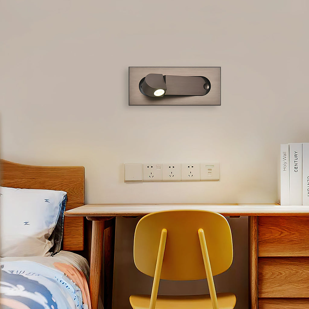 LED Bedside Reading Light - Adjustable Arm, Energy-Efficient, Wall-Mounted Fixture for Bedrooms & Reading Nooks