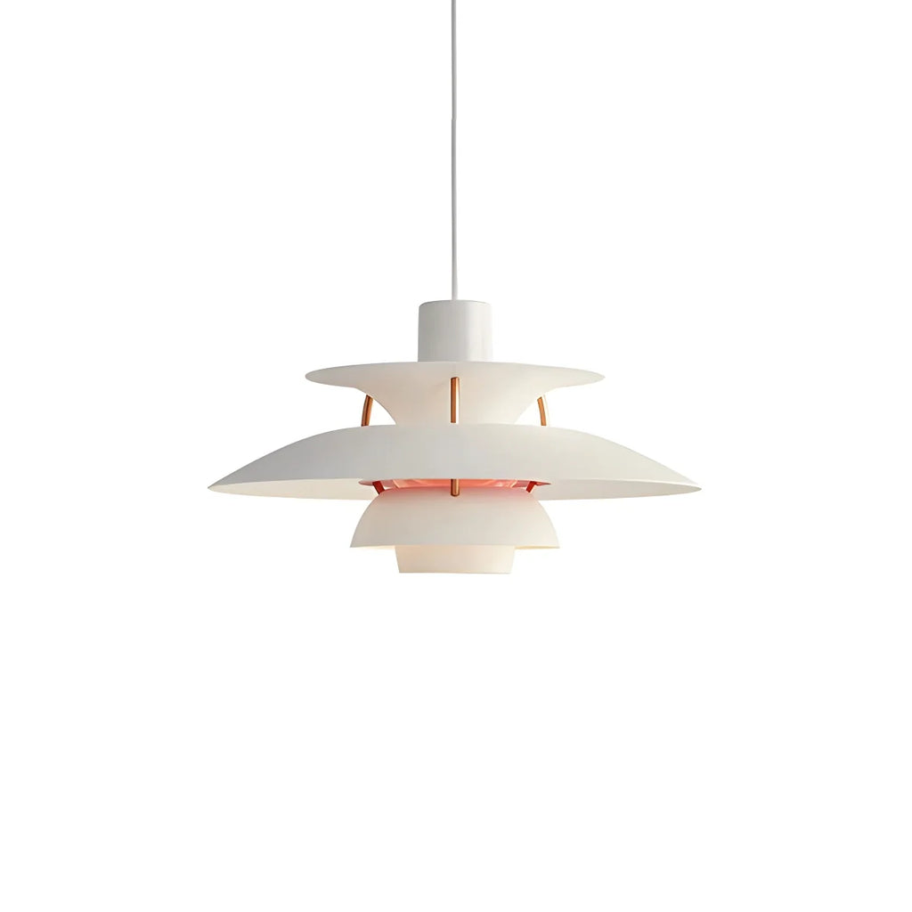 Modern Nordic Multi-layer Pendant Lamp | Adjustable Height, Sloped Ceiling Friendly & Ideal for Living Rooms and Dining Areas