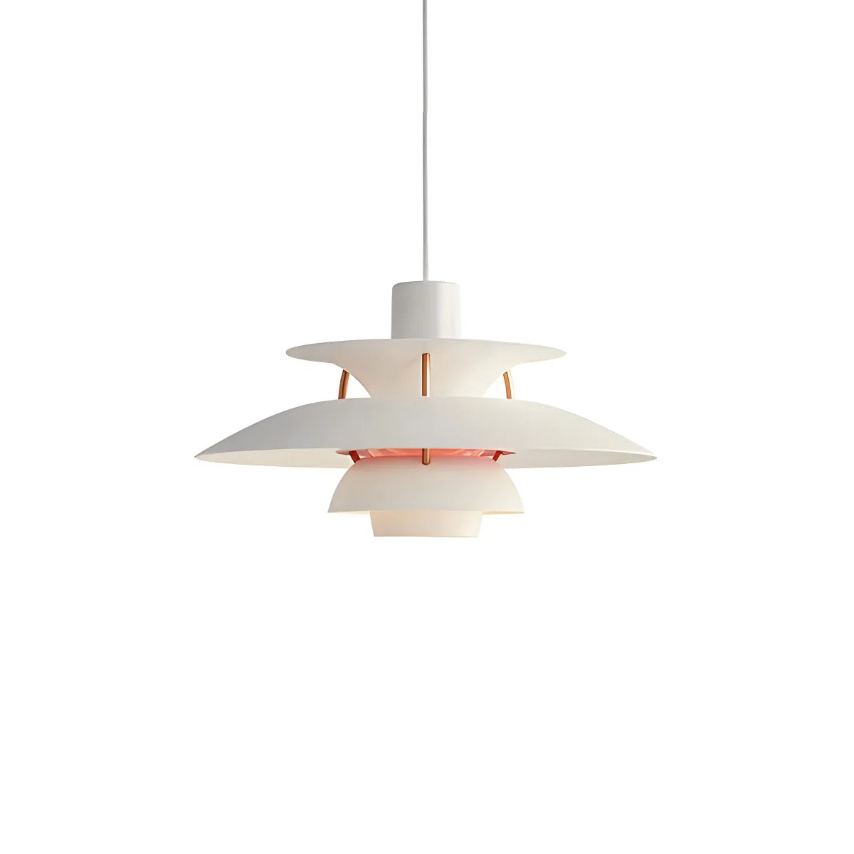 Modern Nordic Multi-layer Pendant Lamp | Adjustable Height, Sloped Ceiling Friendly & Ideal for Living Rooms and Dining Areas