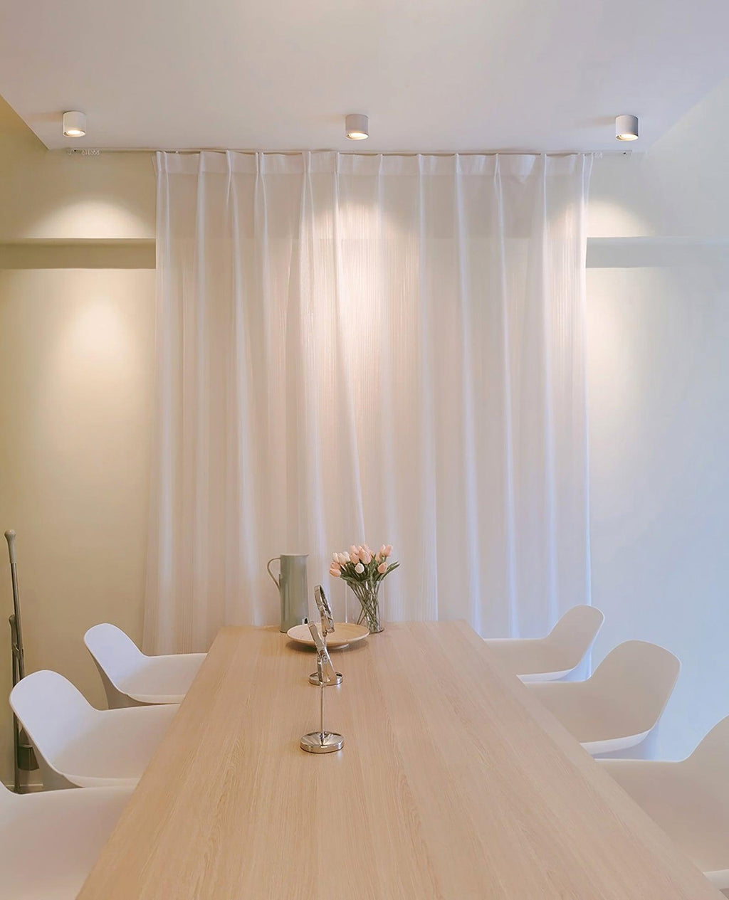 Modern LED Ceiling Light | Dimmable, Rugged Metal & Acrylic for Indoor Use, Available in Warm, Neutral, and Cool Light