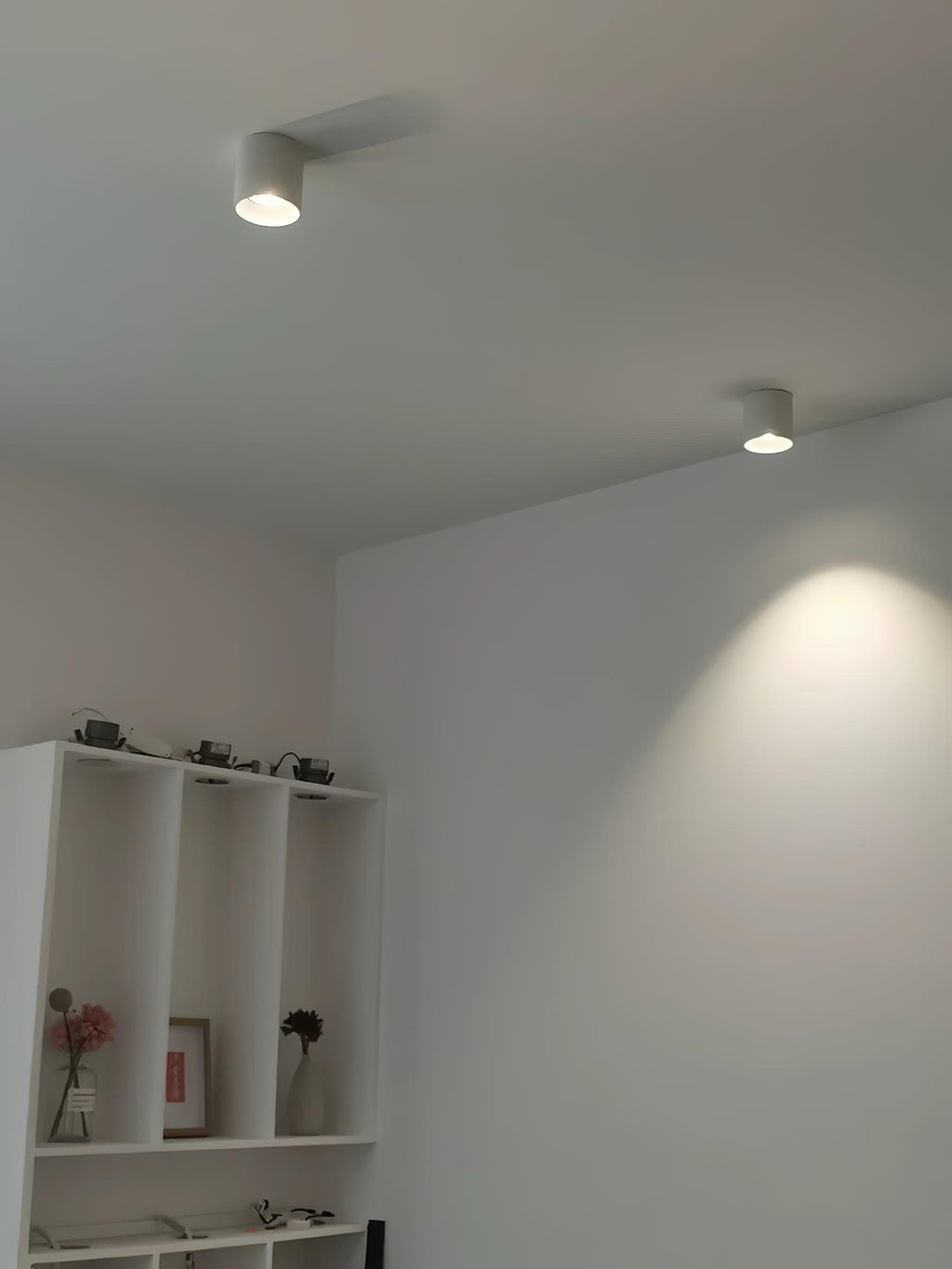 Modern LED Ceiling Light | Dimmable, Rugged Metal & Acrylic for Indoor Use, Available in Warm, Neutral, and Cool Light