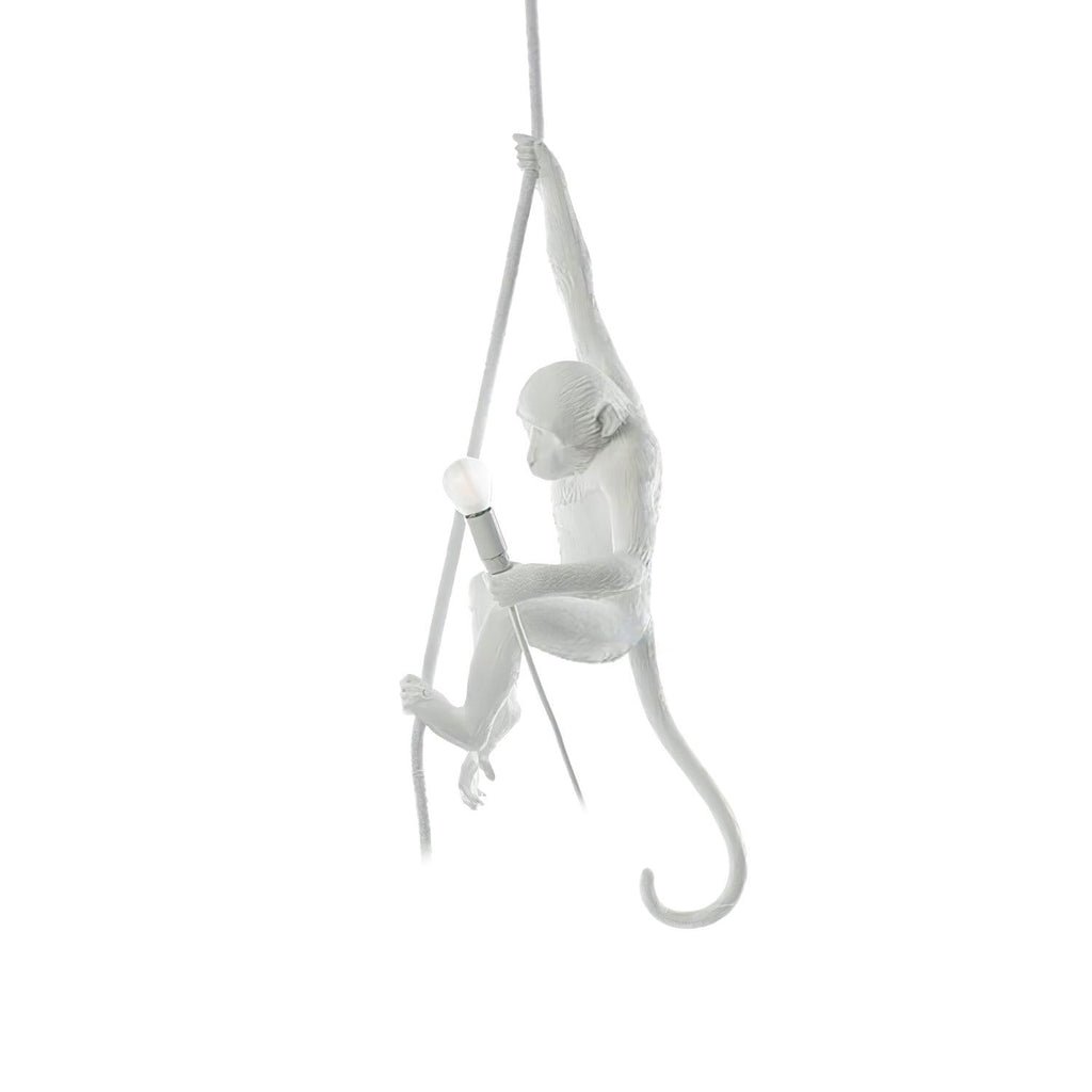 Monkey Pendant Lamp | Glossy Resin, Indoor Use & Perfect for Ambient Lighting