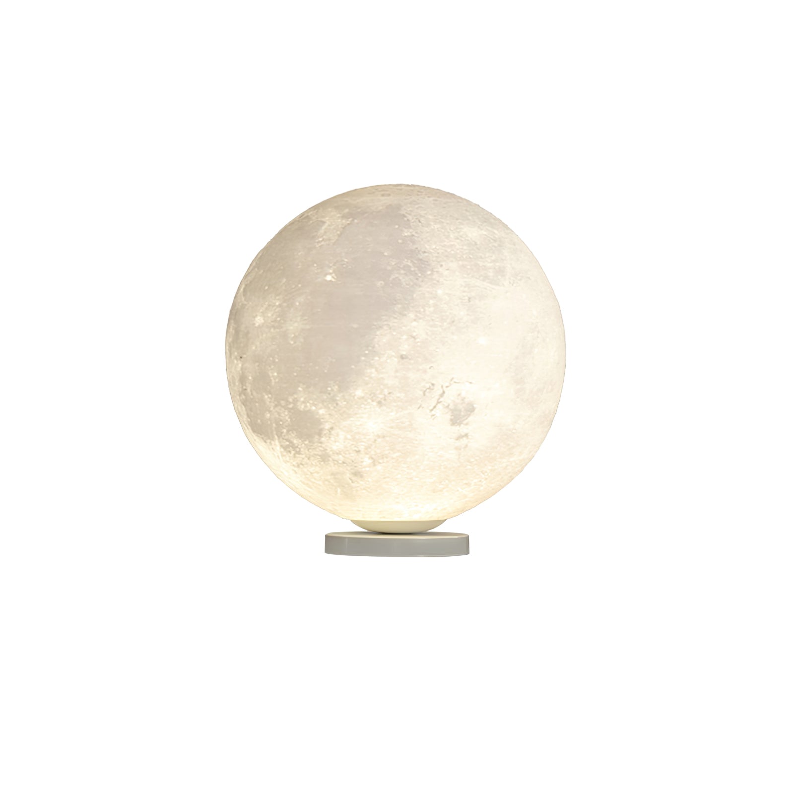 Moon Table Lamp | LED, Warm & Cool Light Options for Nightstands and Desks