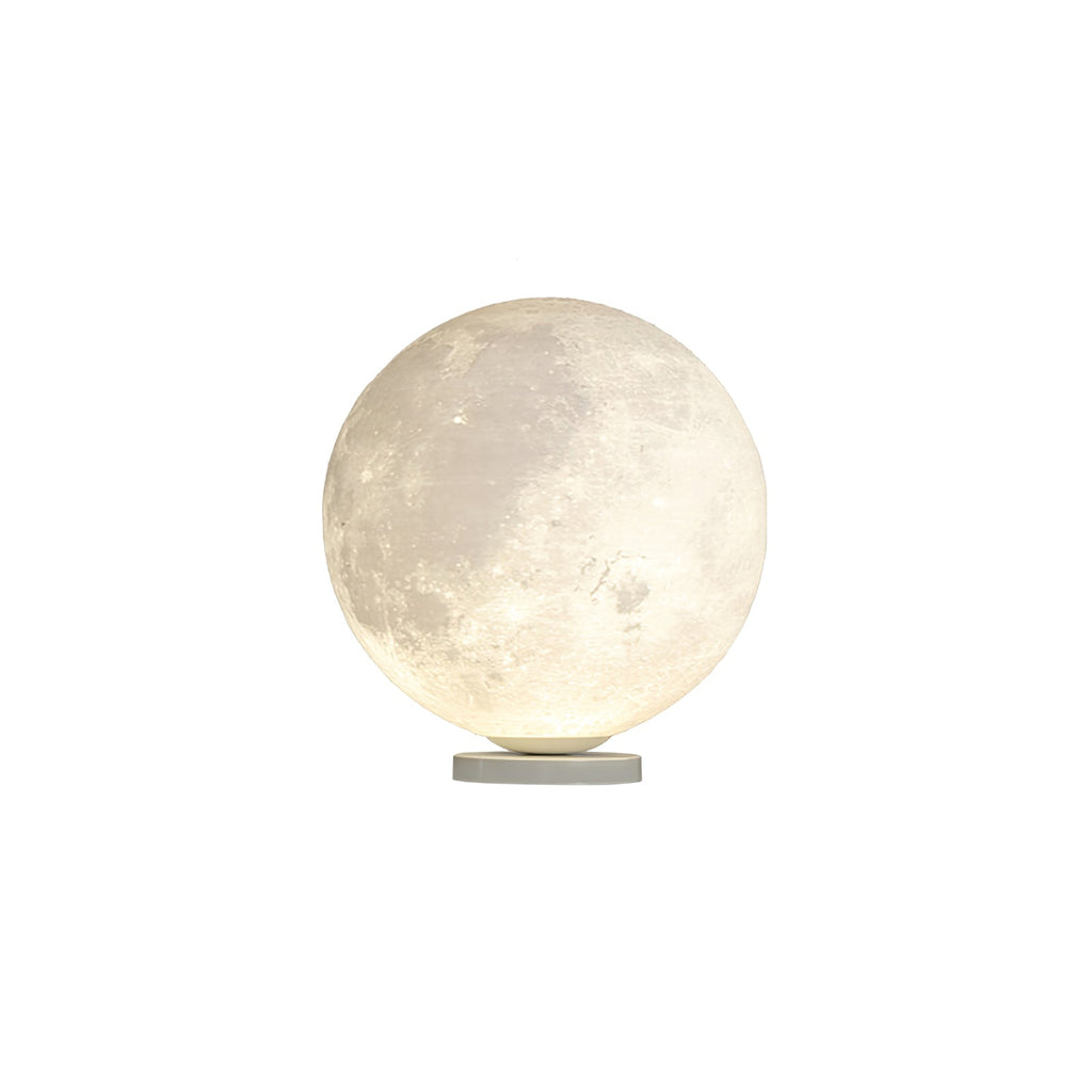 Moon Table Lamp | LED, Warm & Cool Light Options for Nightstands and Desks