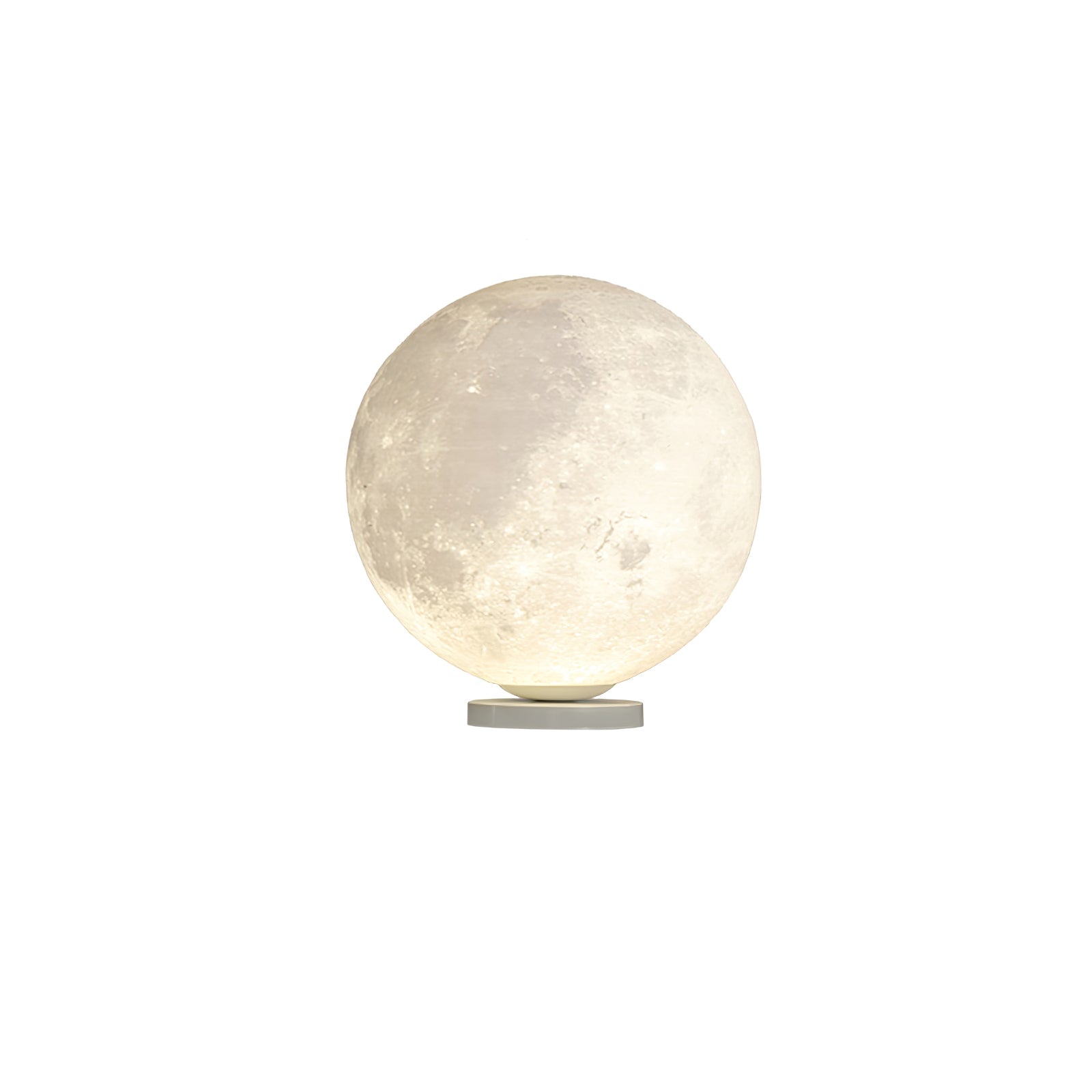 Moon Table Lamp | LED, Warm & Cool Light Options for Nightstands and Desks