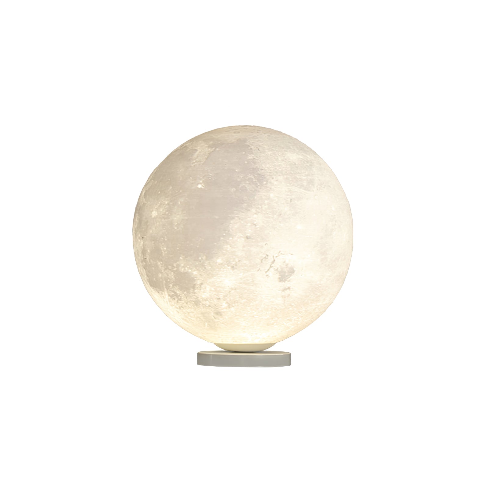Moon Table Lamp | LED, Warm & Cool Light Options for Nightstands and Desks
