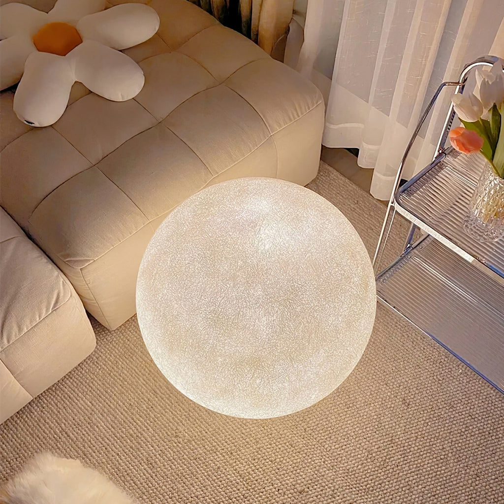 Moon Table Lamp | LED, Warm & Cool Light Options for Nightstands and Desks