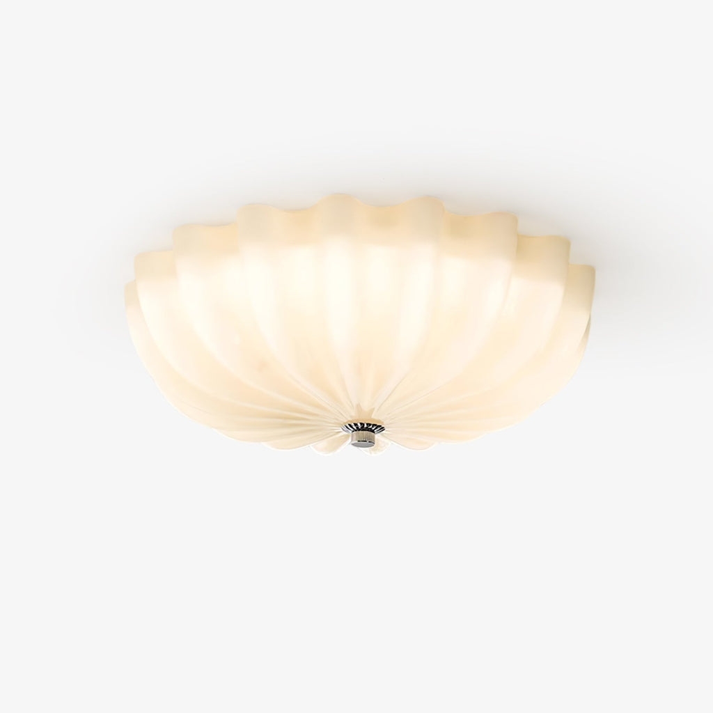 Murano Glass Flush Ceiling Light | Dimmable, Warm & Cool Light Options for Indoor Use
