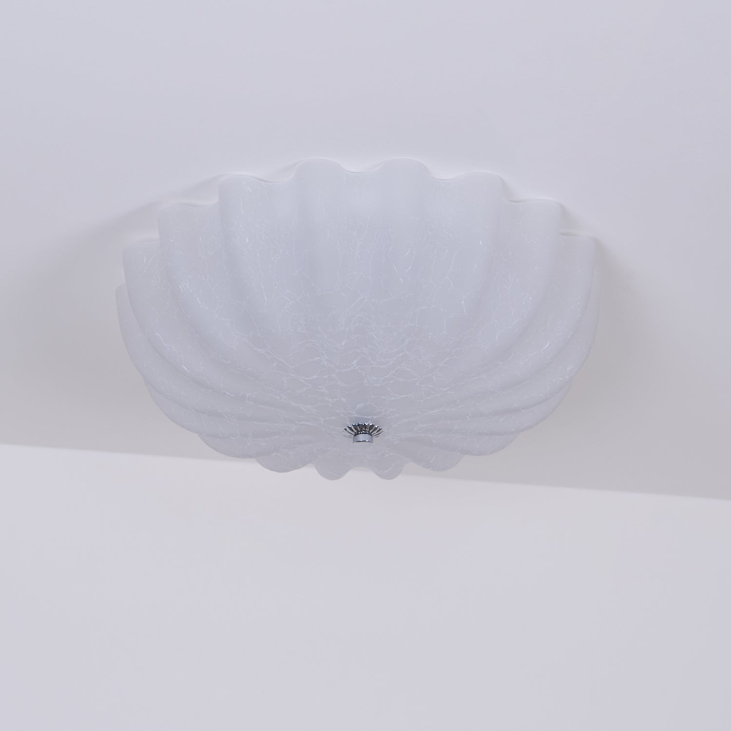 Murano Glass Flush Ceiling Light | Dimmable, Warm & Cool Light Options for Indoor Use