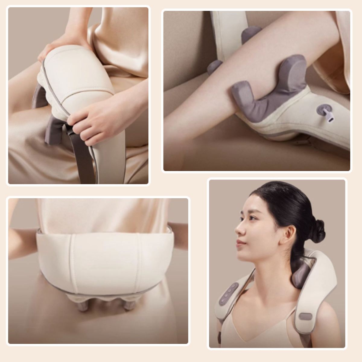 Neck & Shoulder Massager with Heat | Deep Tissue Relief & Relaxation for Sore Muscles