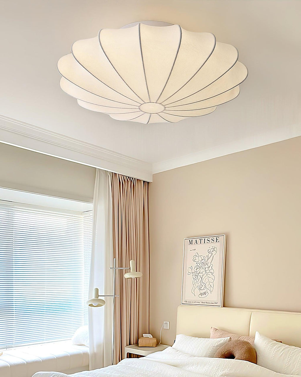 LED Bubble Ceiling Light Fixture - Modern White Design for Living Room, Bedroom & Hallway Lighting