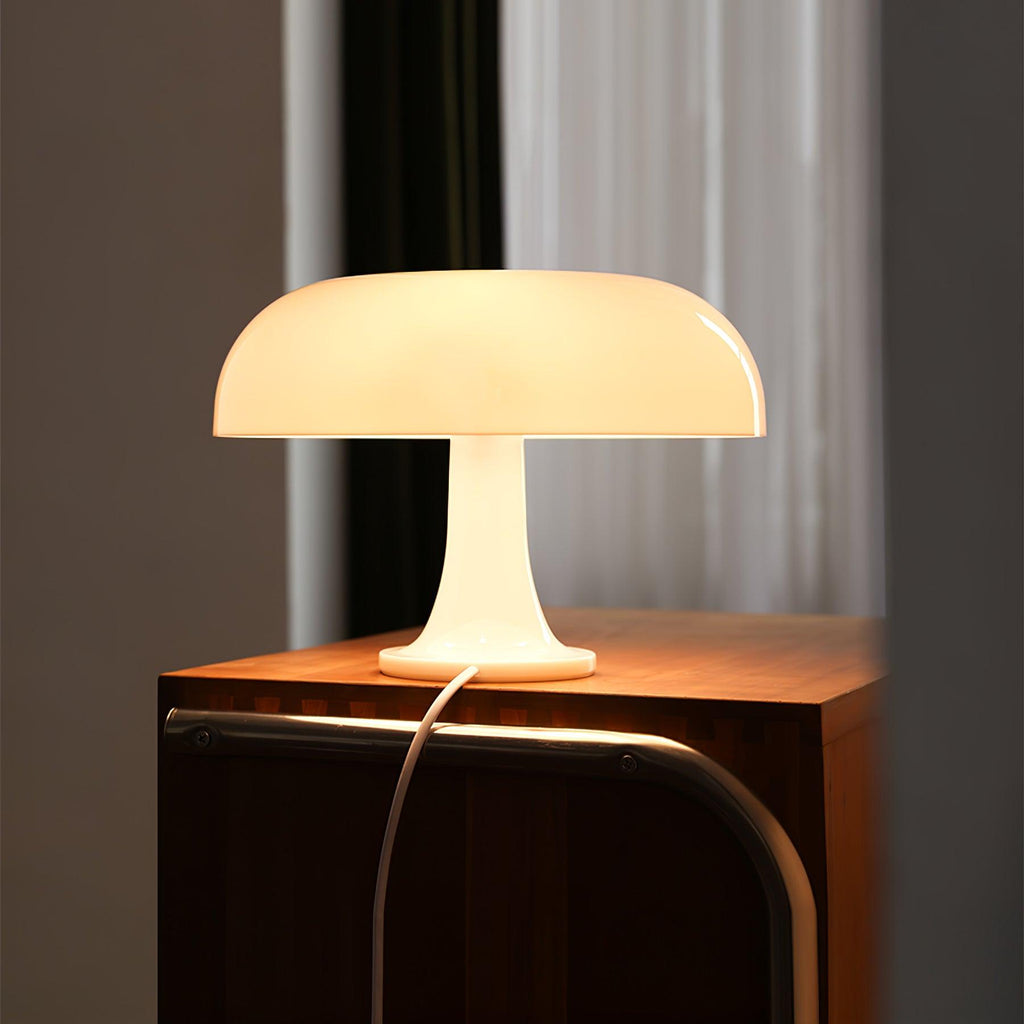 Mushroom Table Lamp | Playful ABS Design with LED Bulb for Home and Office Decor