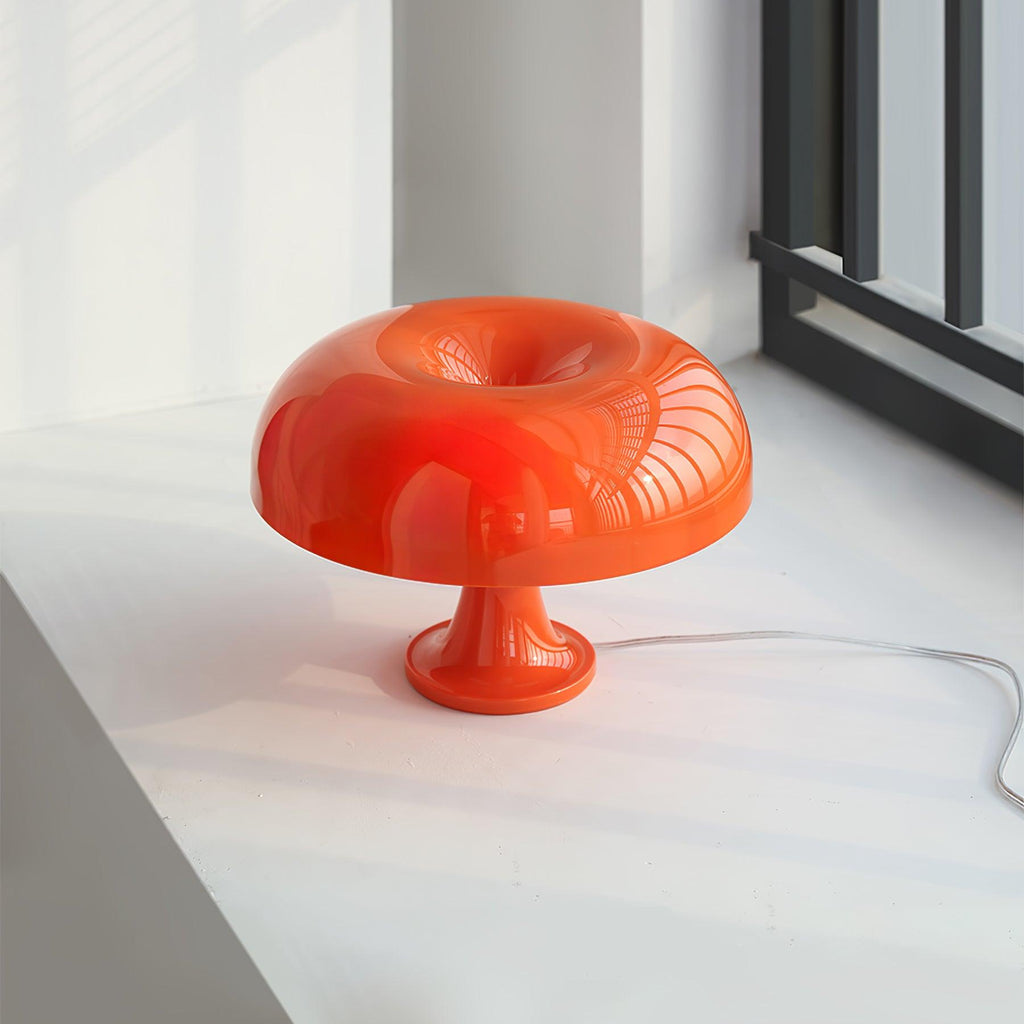 Mushroom Table Lamp | Playful ABS Design with LED Bulb for Home and Office Decor