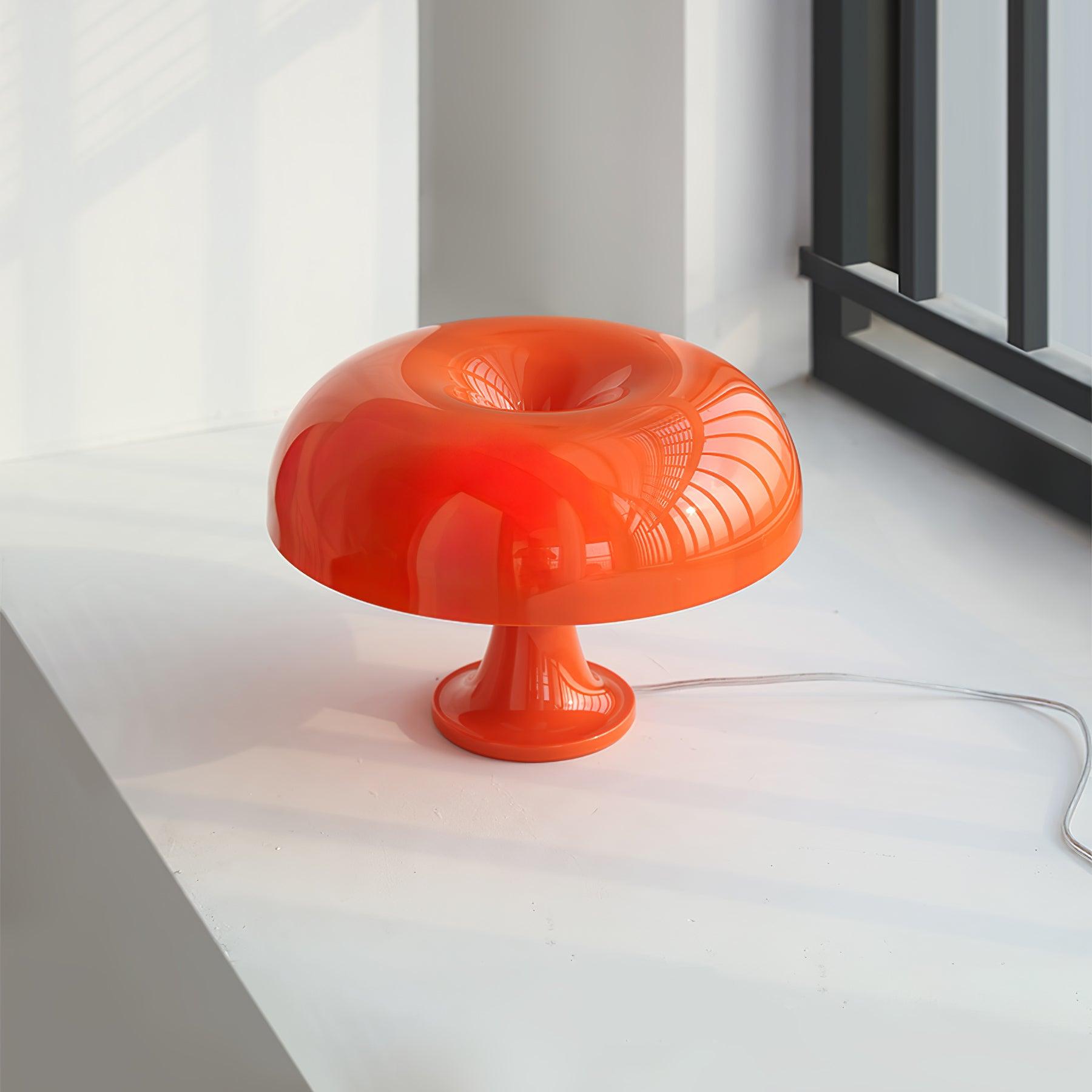 Mushroom Table Lamp | Playful ABS Design with LED Bulb for Home and Office Decor