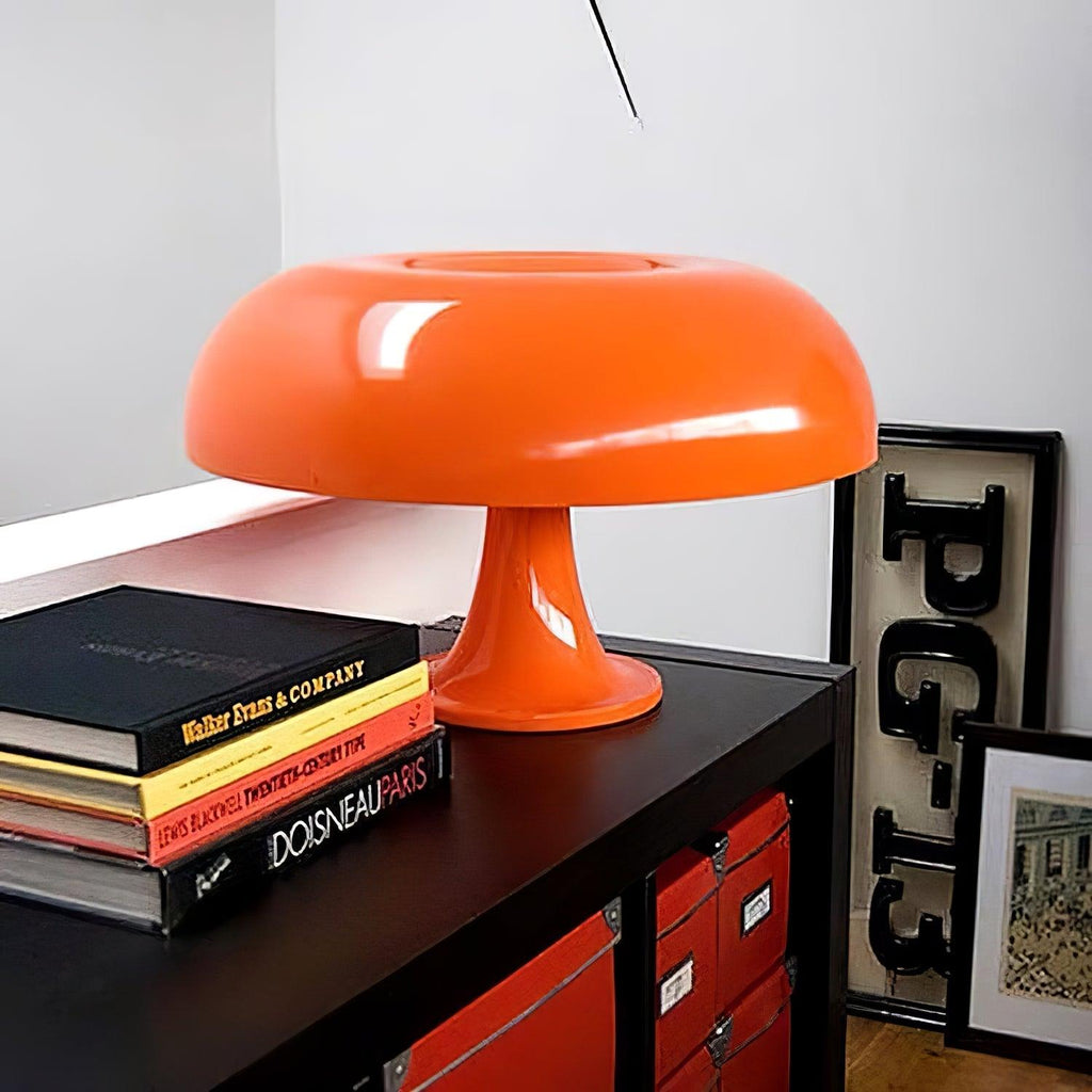 Mushroom Table Lamp | Playful ABS Design with LED Bulb for Home and Office Decor