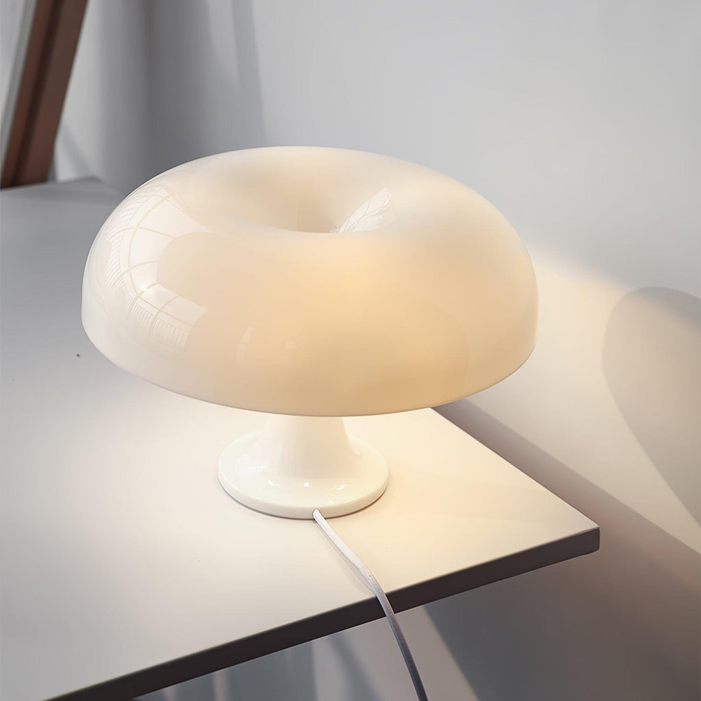 Mushroom Table Lamp | Playful ABS Design with LED Bulb for Home and Office Decor