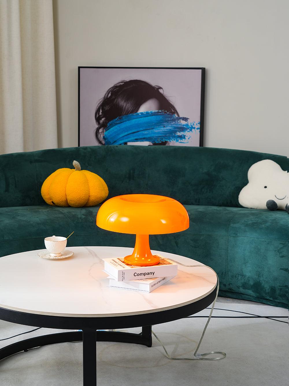 Mushroom Table Lamp | Playful ABS Design with LED Bulb for Home and Office Decor