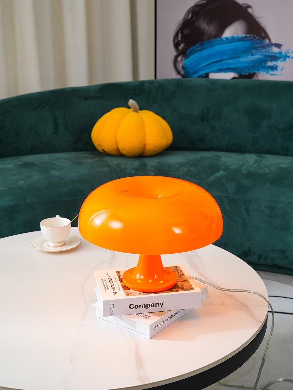 Mushroom Table Lamp | Playful ABS Design with LED Bulb for Home and Office Decor
