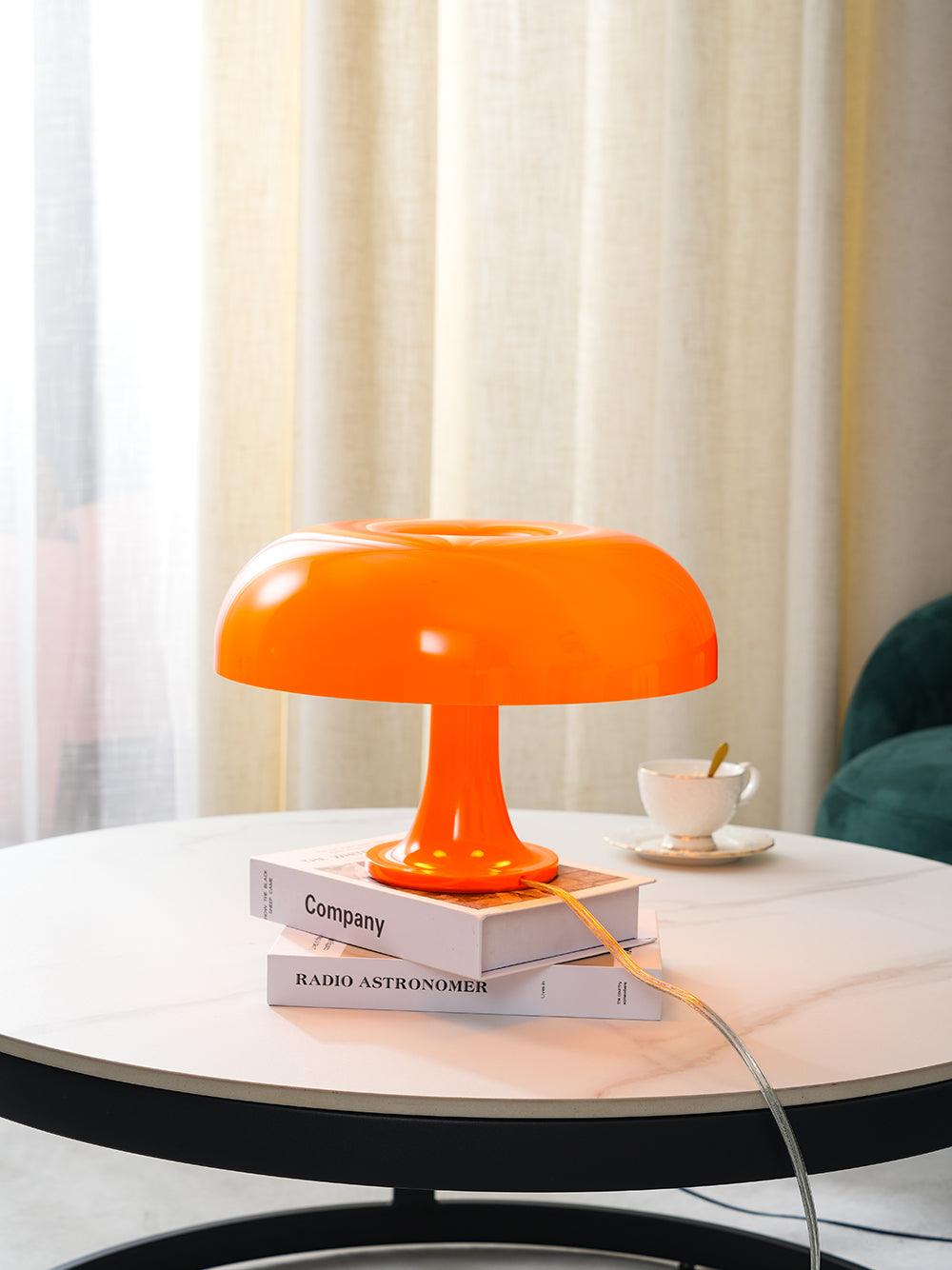 Mushroom Table Lamp | Playful ABS Design with LED Bulb for Home and Office Decor