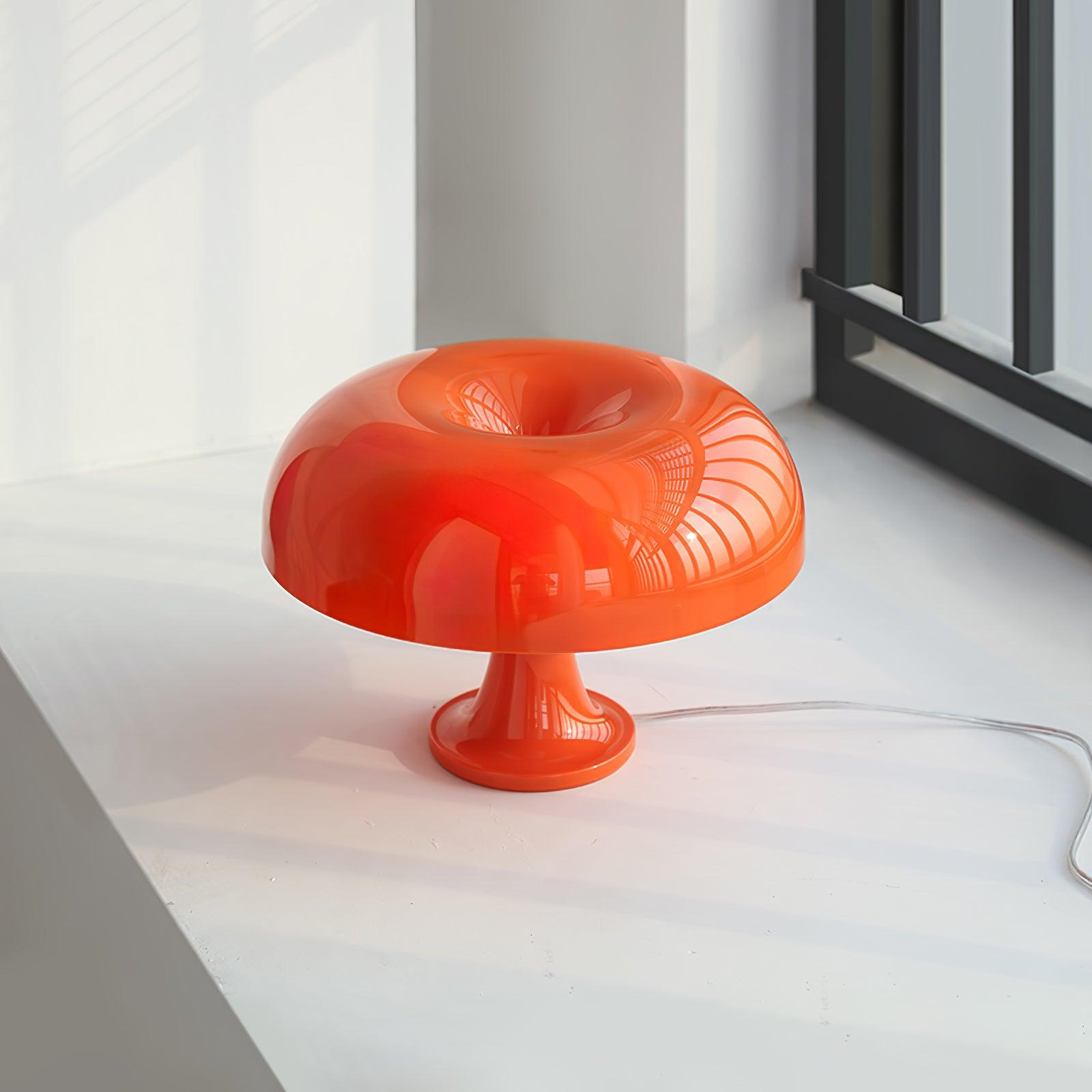 Mushroom Table Lamp | Playful ABS Design with LED Bulb for Home and Office Decor