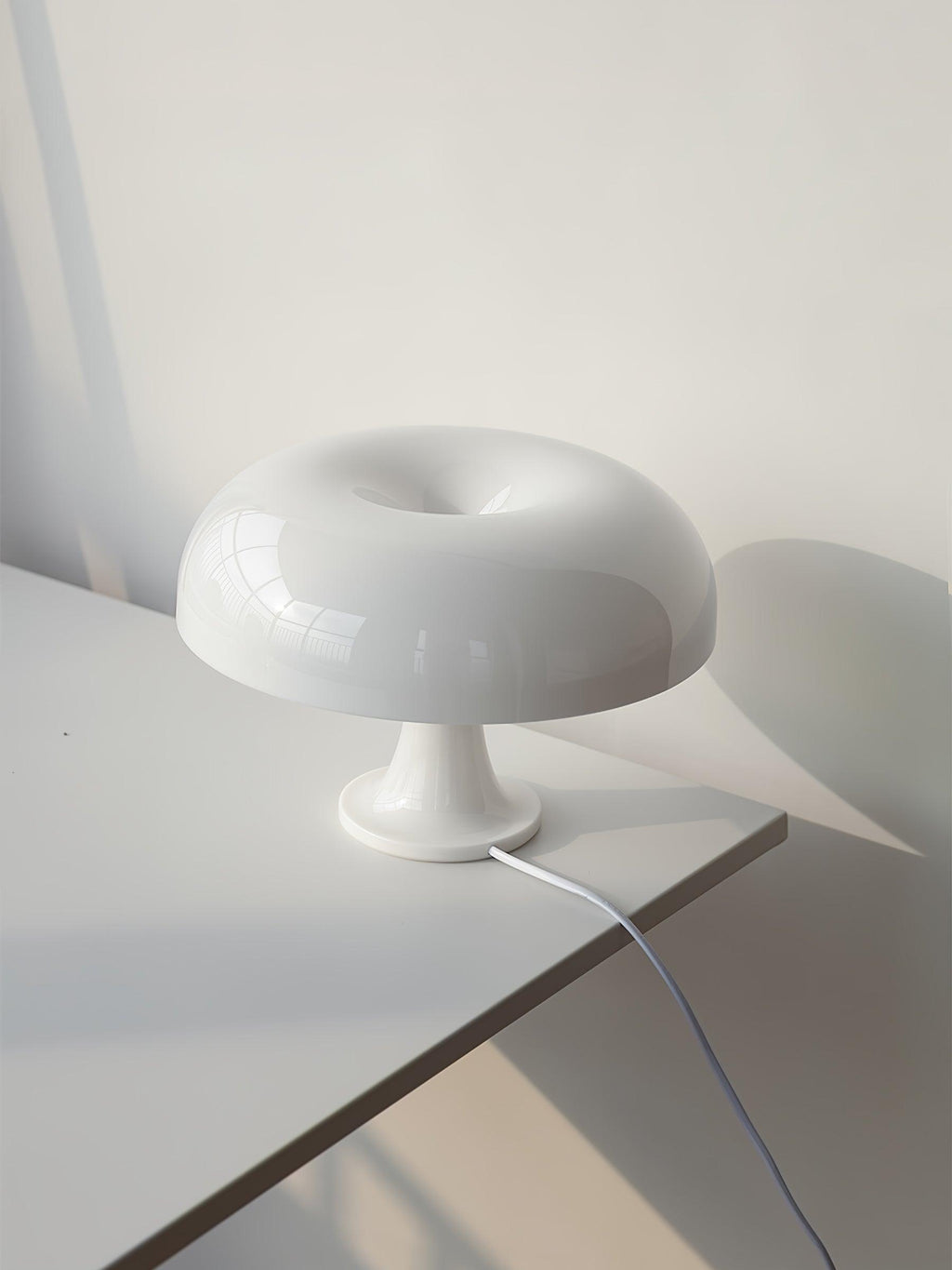 Mushroom Table Lamp | Playful ABS Design with LED Bulb for Home and Office Decor