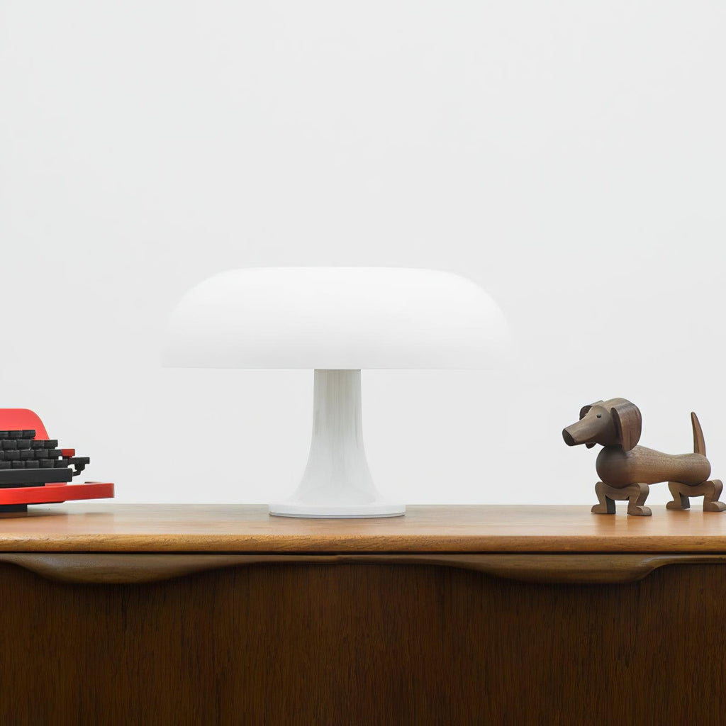 Mushroom Table Lamp | Playful ABS Design with LED Bulb for Home and Office Decor