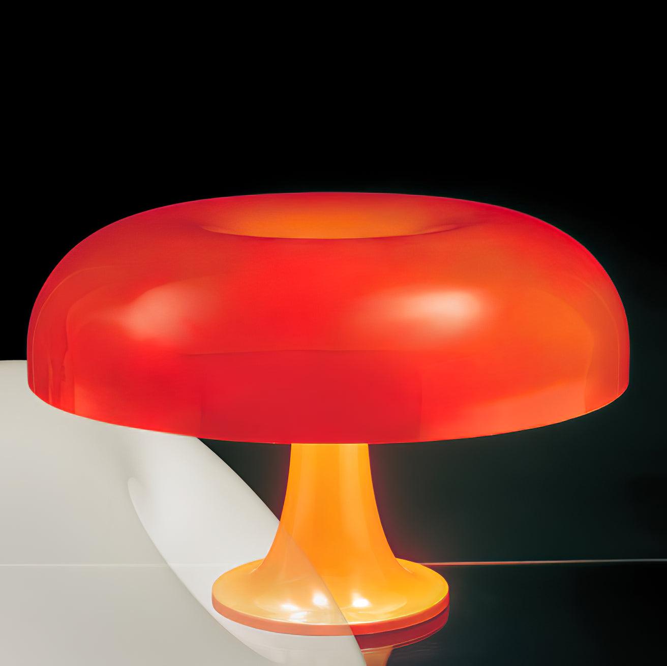 Mushroom Table Lamp | Playful ABS Design with LED Bulb for Home and Office Decor