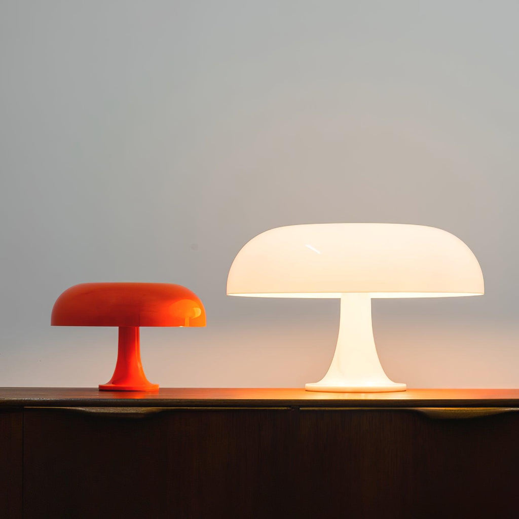 Mushroom Table Lamp | Playful ABS Design with LED Bulb for Home and Office Decor