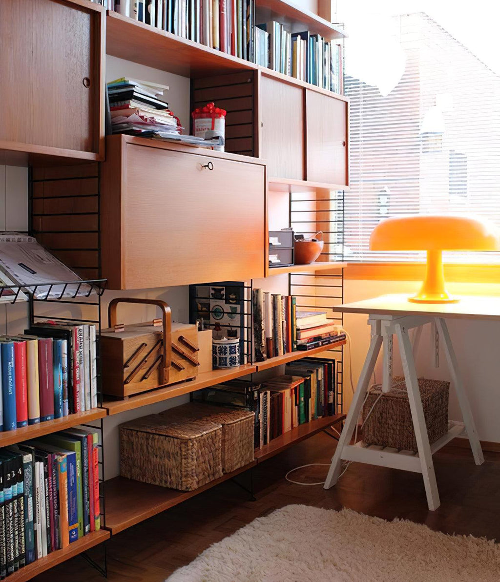 Mushroom Table Lamp | Playful ABS Design with LED Bulb for Home and Office Decor