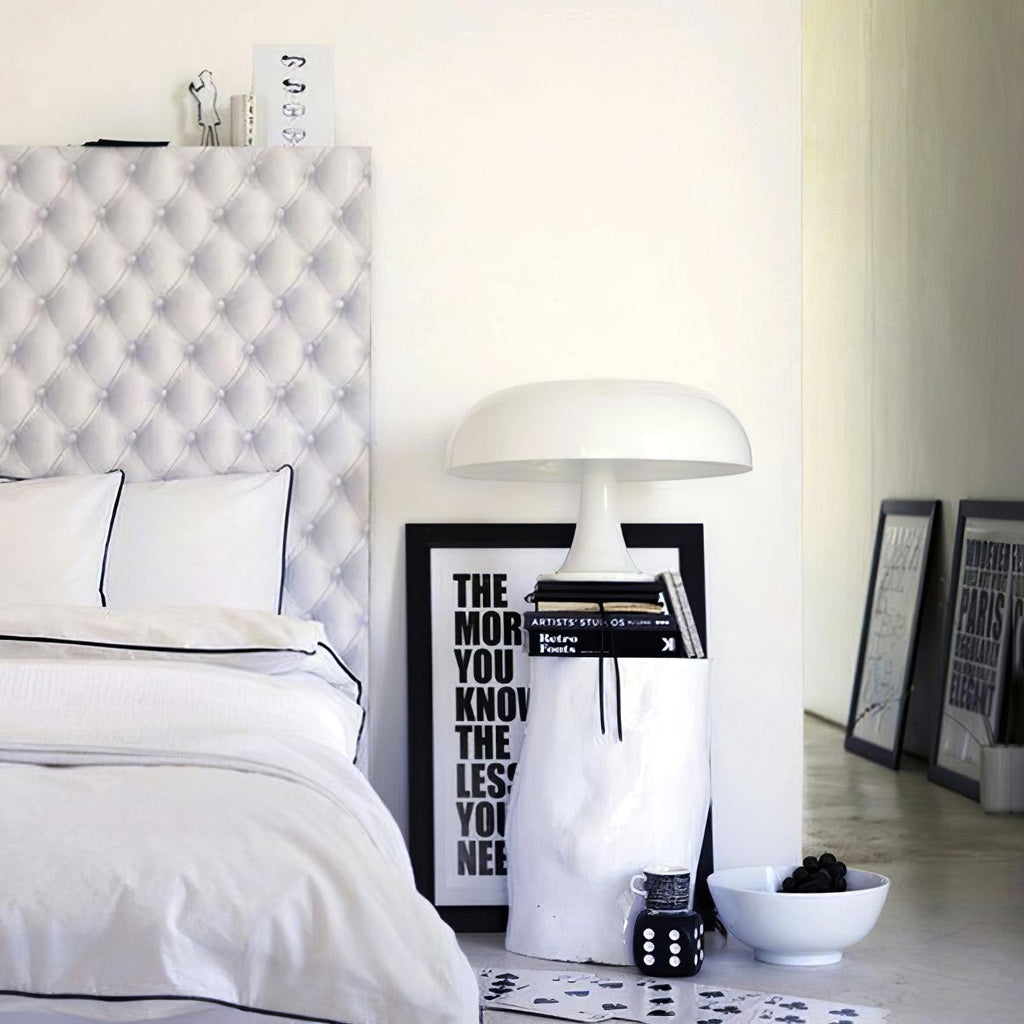 Mushroom Table Lamp | Playful ABS Design with LED Bulb for Home and Office Decor