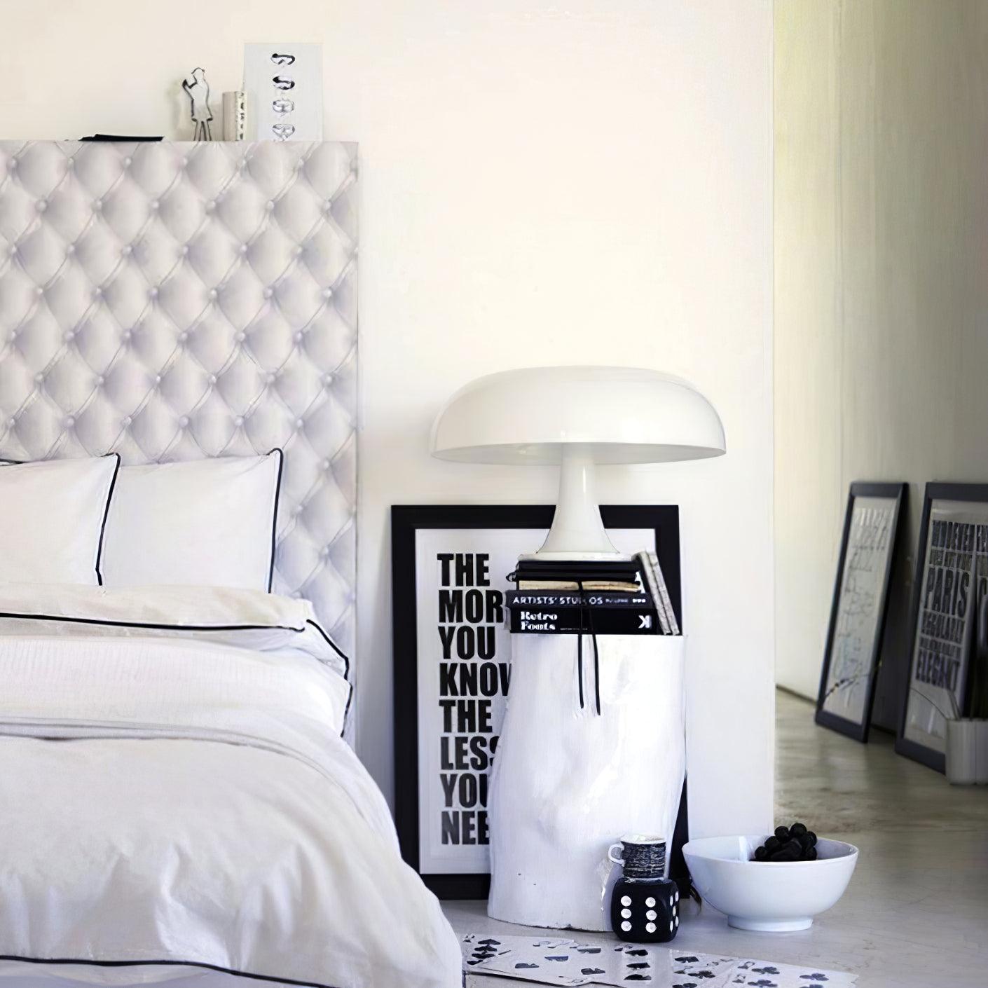 Mushroom Table Lamp | Playful ABS Design with LED Bulb for Home and Office Decor