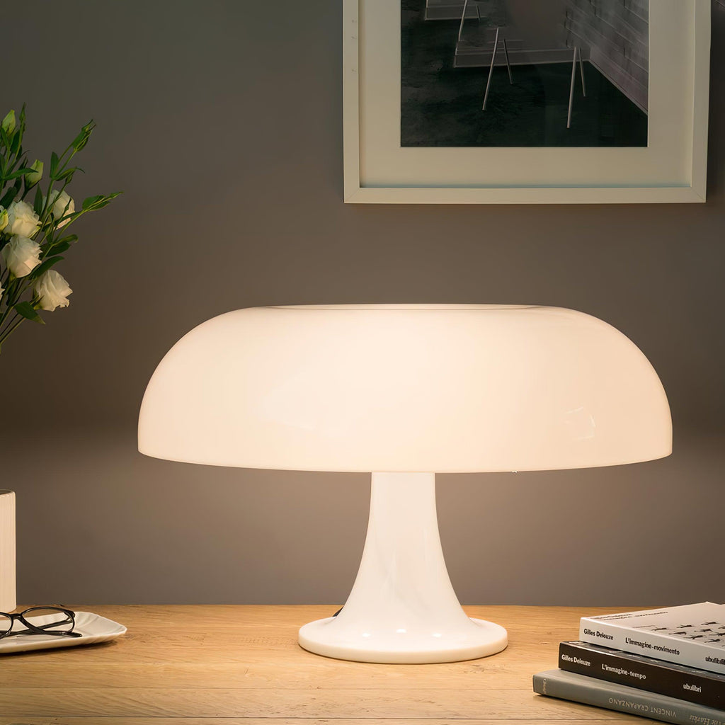 Mushroom Table Lamp | Playful ABS Design with LED Bulb for Home and Office Decor
