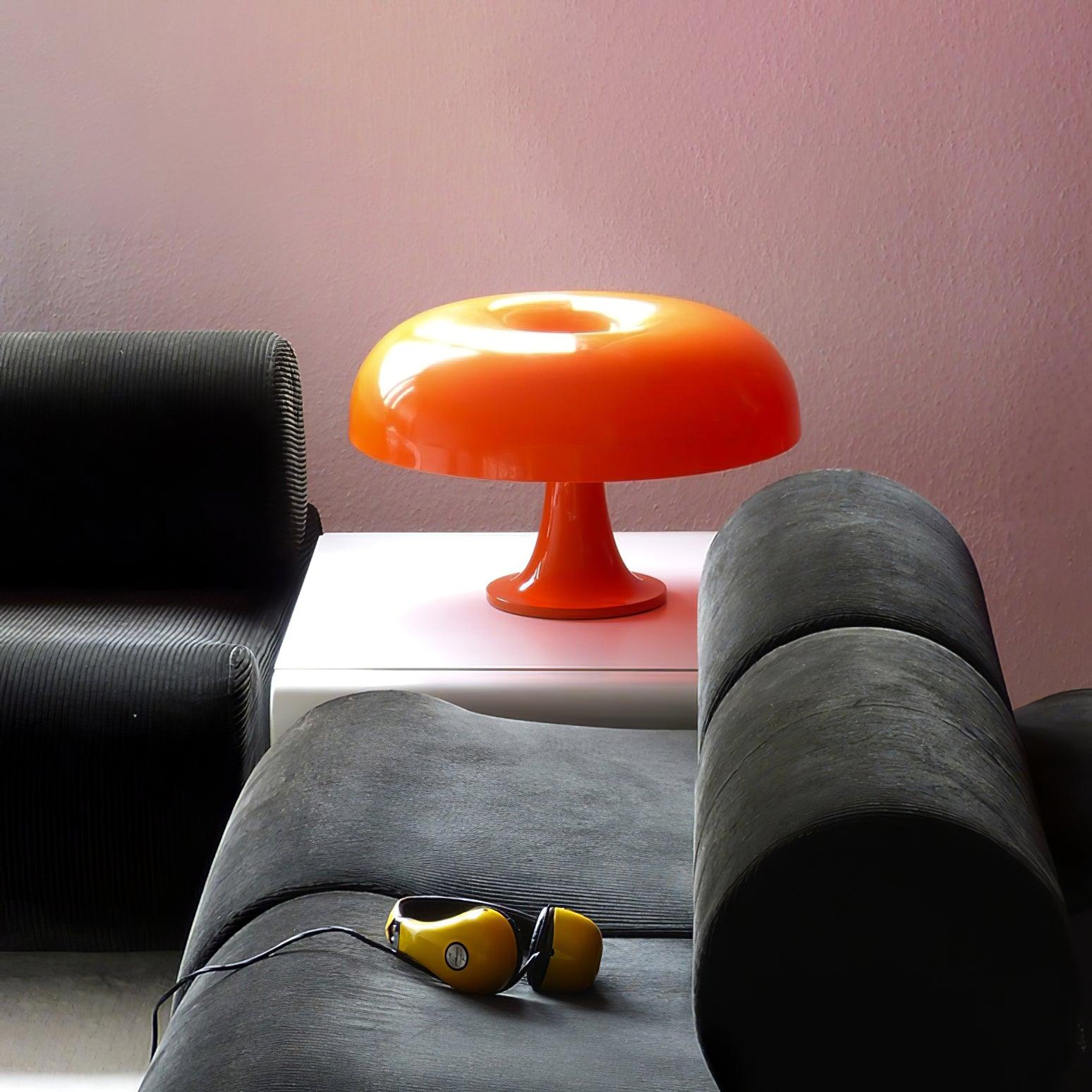 Mushroom Table Lamp | Playful ABS Design with LED Bulb for Home and Office Decor