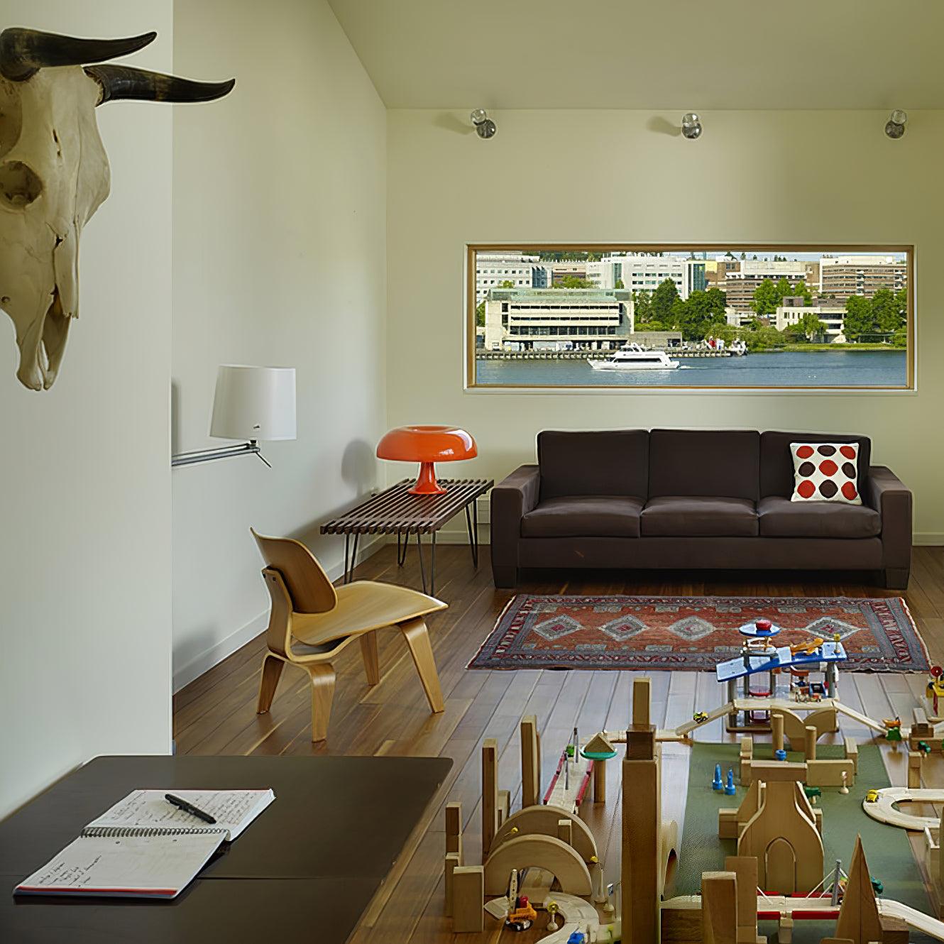 Mushroom Table Lamp | Playful ABS Design with LED Bulb for Home and Office Decor