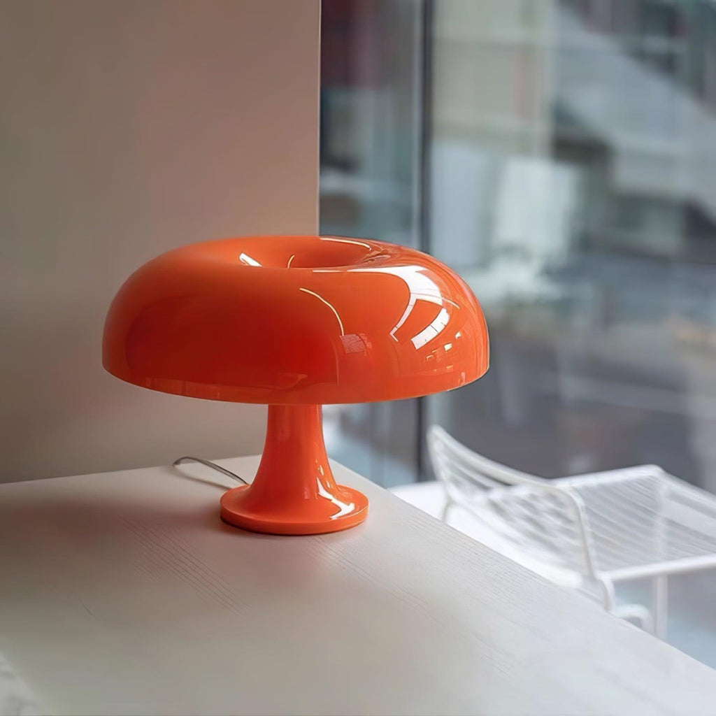Mushroom Table Lamp | Playful ABS Design with LED Bulb for Home and Office Decor
