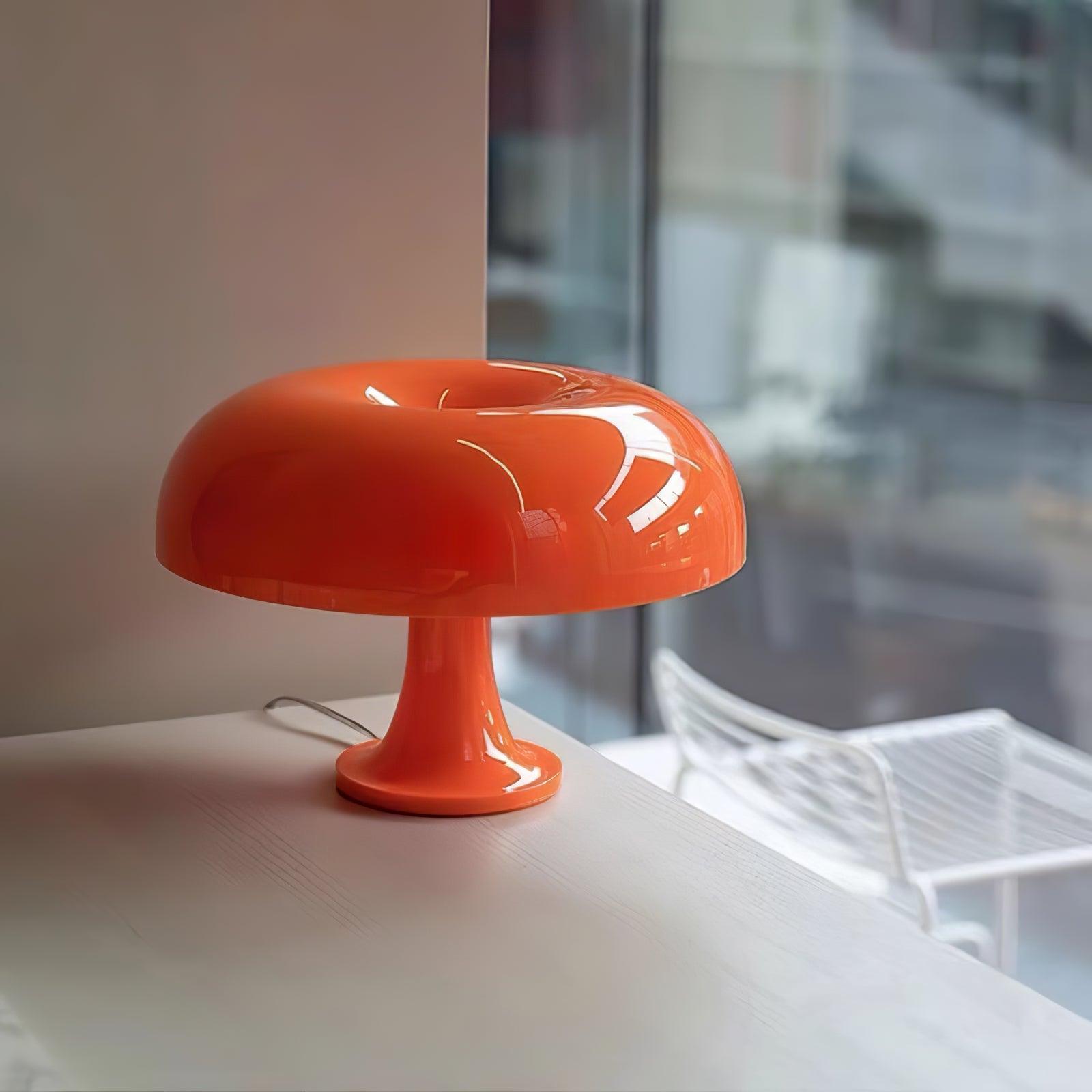 Mushroom Table Lamp | Playful ABS Design with LED Bulb for Home and Office Decor