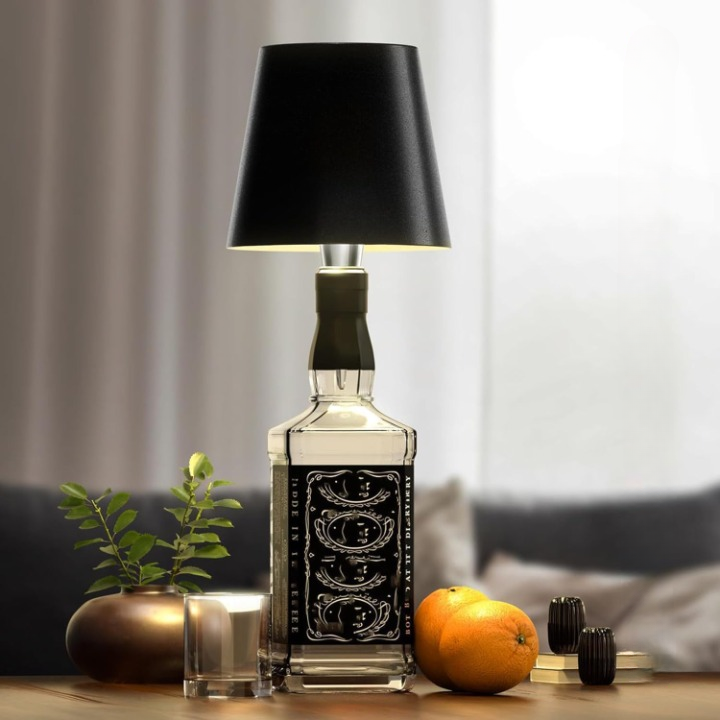 Bottle Lamp – Portable Rechargeable Touch Control LED Light with Adjustable Brightness & 3 Color Temperatures