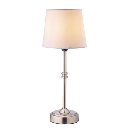 Cordless Brass Lamp for Living Room Battery Powered for Mantle & Table Versatile Decor Solution