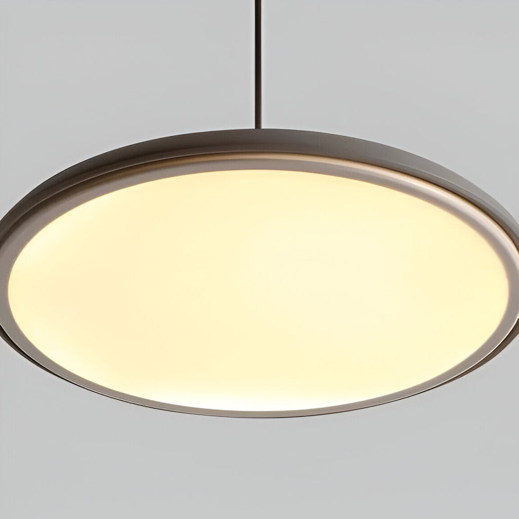 Modern Nordic Flying Saucer Pendant Light Fixture for Kitchen Island, Dining Table & Living Room Decor